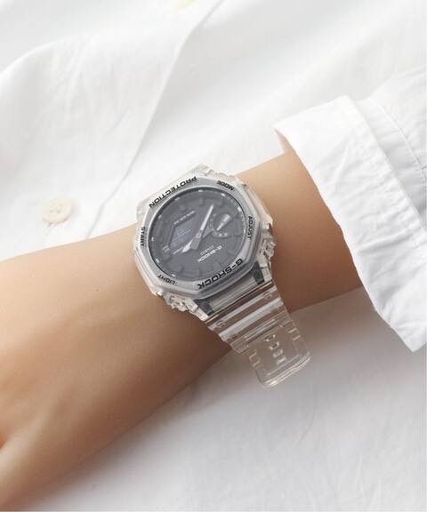 G-SHOCK スケルトンシリーズ アナデジ GA-2100SKE-7AJF 楽天市場】【送料無料】カシオ CASIO G-SHOCK GA-2100SKE-7AJF