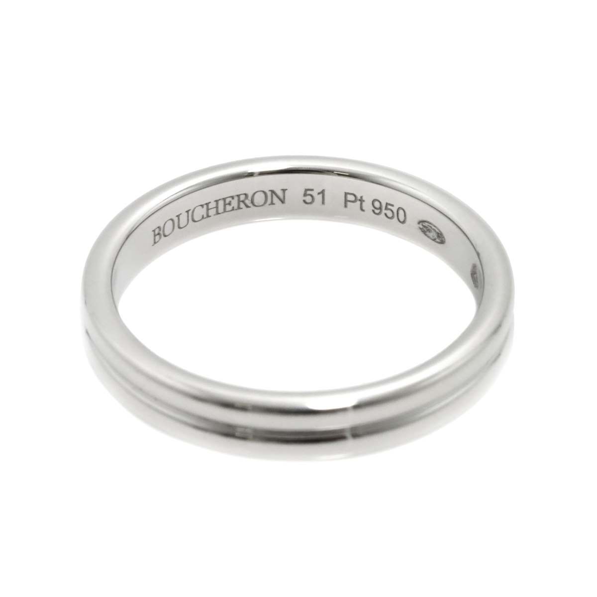 GW特価中/Boucheron godron ゴドロン プラチナ リング/46 ゴドロン | リング プラチナ | ブシュロン