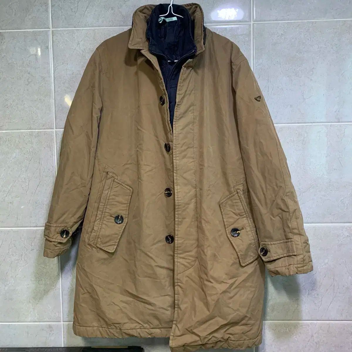 100 Henry Cotton s ヘンリーコットンズ パイロット コート ダウンジャケット 内皮細胞 はい