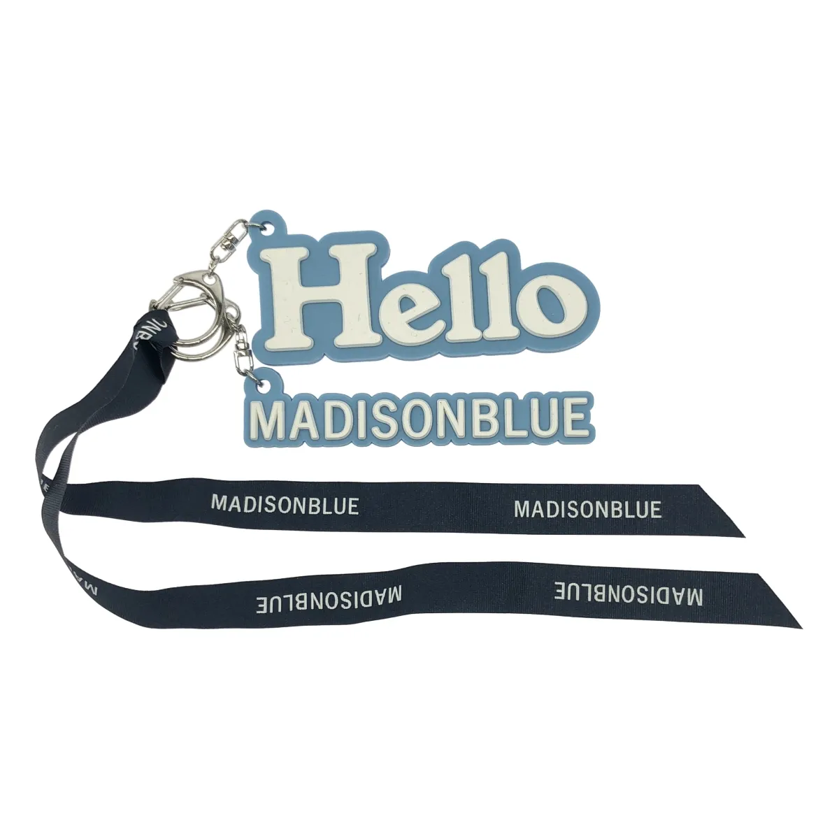 MADISONBLUE Hello キーホルダー バッグチャーム2個セット 限定