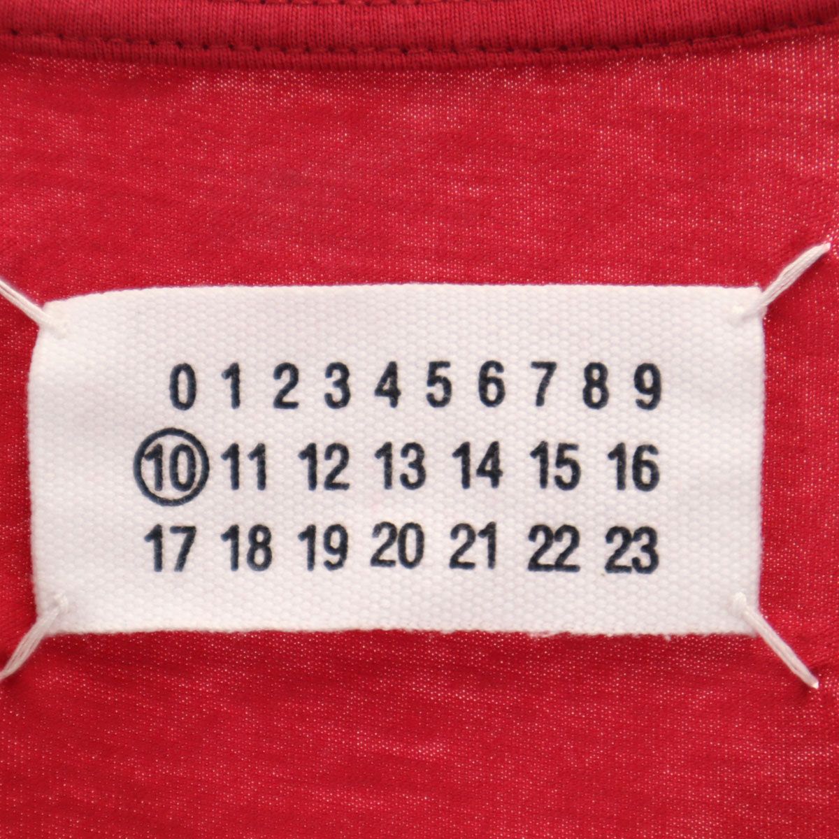 Maison Margiela 赤 Tシャツ サイズ44 新品未使用 Maison Margiela 赤 Tシャツ サイズ44 新品未使用 レディース
