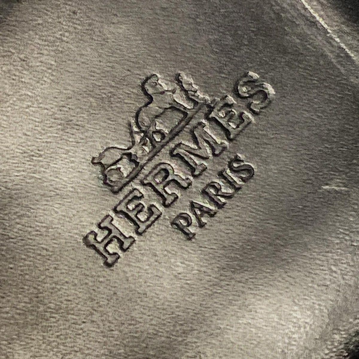  HERMES エルメス ショートブーツ 41 メンズ バルク 黒×カーキ サイドゴア レザー その他 ブーツ 革靴