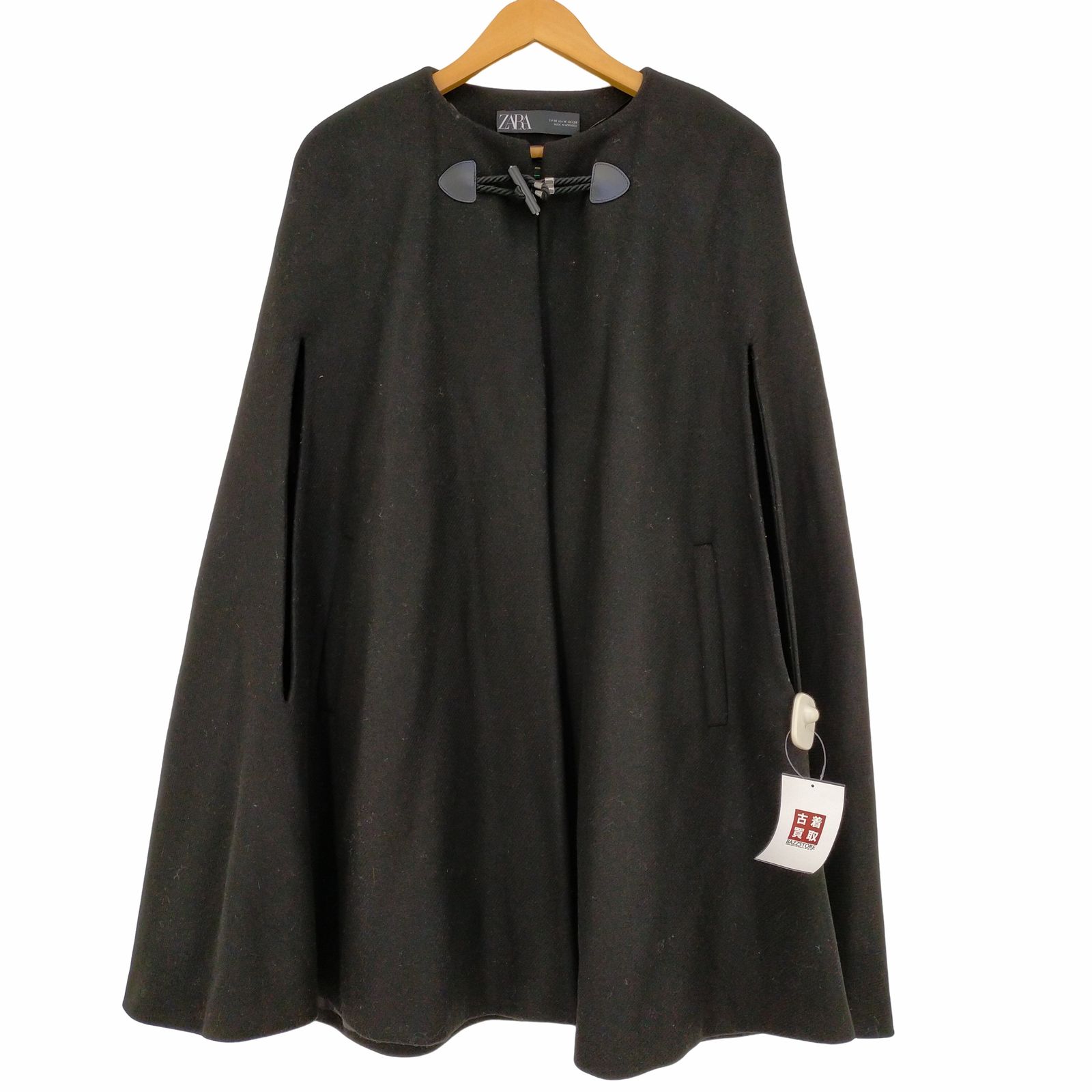 【未使用品】ZARA ✖️ MANTECO社　ポンチョコート マントコート 希少✨ZARA×MANTECO社 ケープコート ポンチョ マントコート 完売