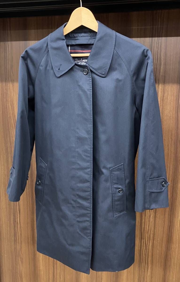 イングランド製 Burberrys ウールバルマカーンコート ネイビー b8b95ddec1fdf47715b727f6976063