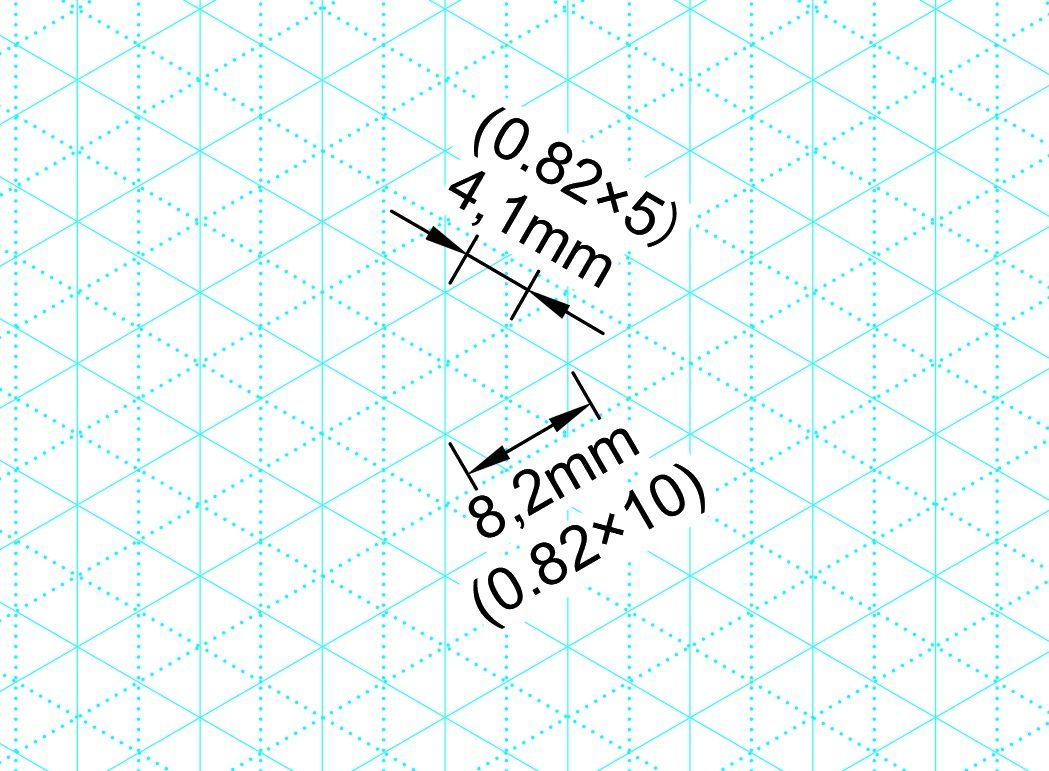 タカラ アイソメトリック グラフ 用紙 普通紙 A3 A4 4.1mm 斜眼紙 等角図 等角投影図 斜眼用紙 斜眼 設計 方眼用紙 方眼 アイソメ