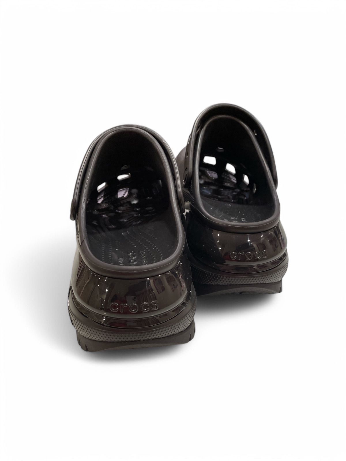 crocs クロックス メガ クラッシュ クロッグ 22㎝ ブラック 厚底 黒