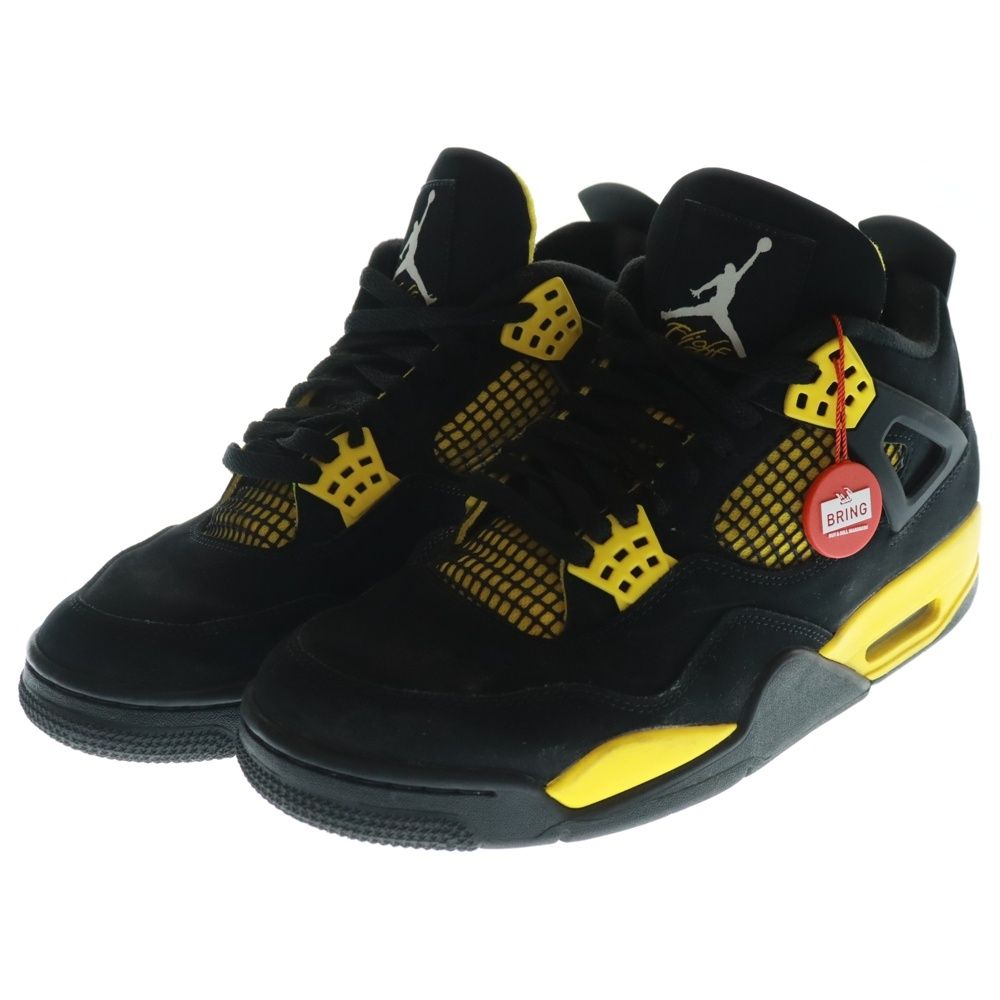 NIKE (ナイキ) AIR JORDAN 4 RETRO THUNDER エアジョーダン 4