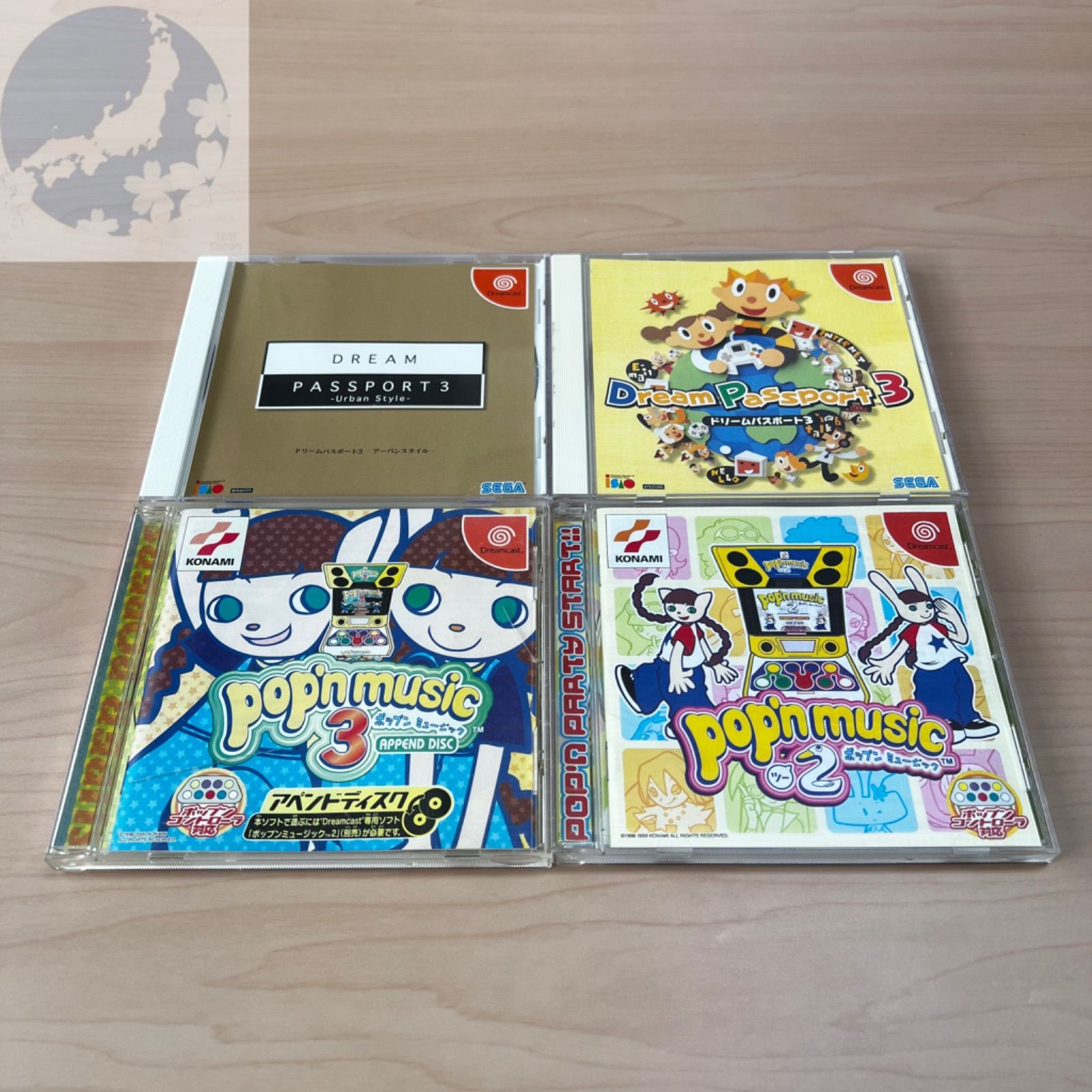 🌸ドリームキャスト dreamcast 4枚セット ドリームパスポート3