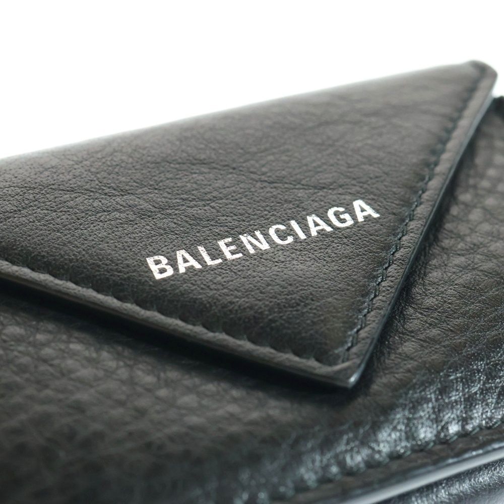 BALENCIAGA (バレンシアガ) PAPER ZA MINI WALLET ペーパー ザ ロゴ