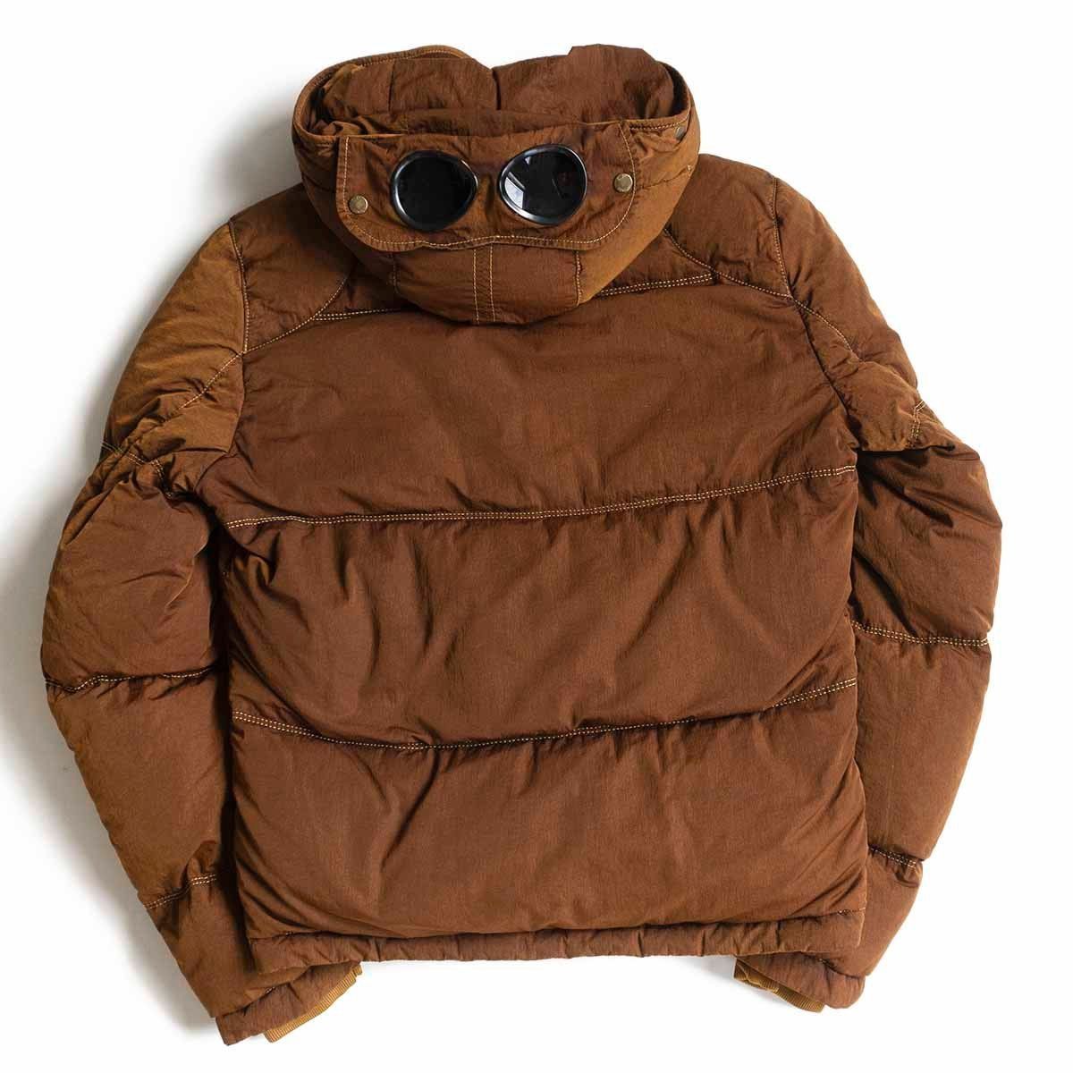 極美品】C.P. COMPANY【FROST DYED GOGGLE DOWN JACKET】46 ゴーグル