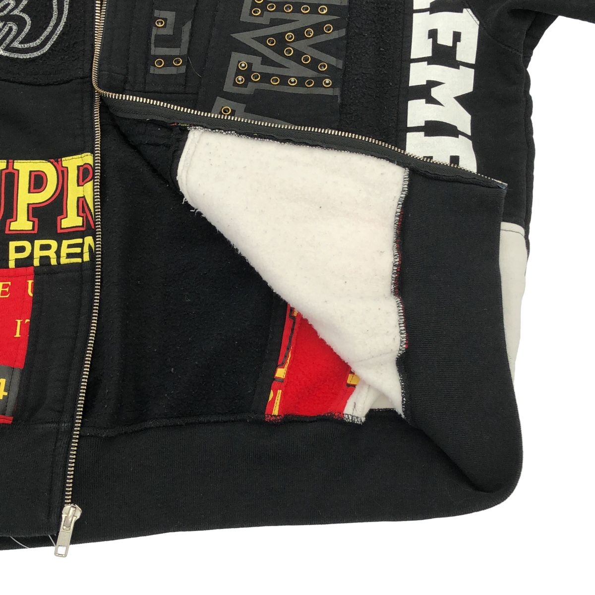 Supreme シュプリーム 25SS Patchwork Zip Up Hooded Sweatshirt 