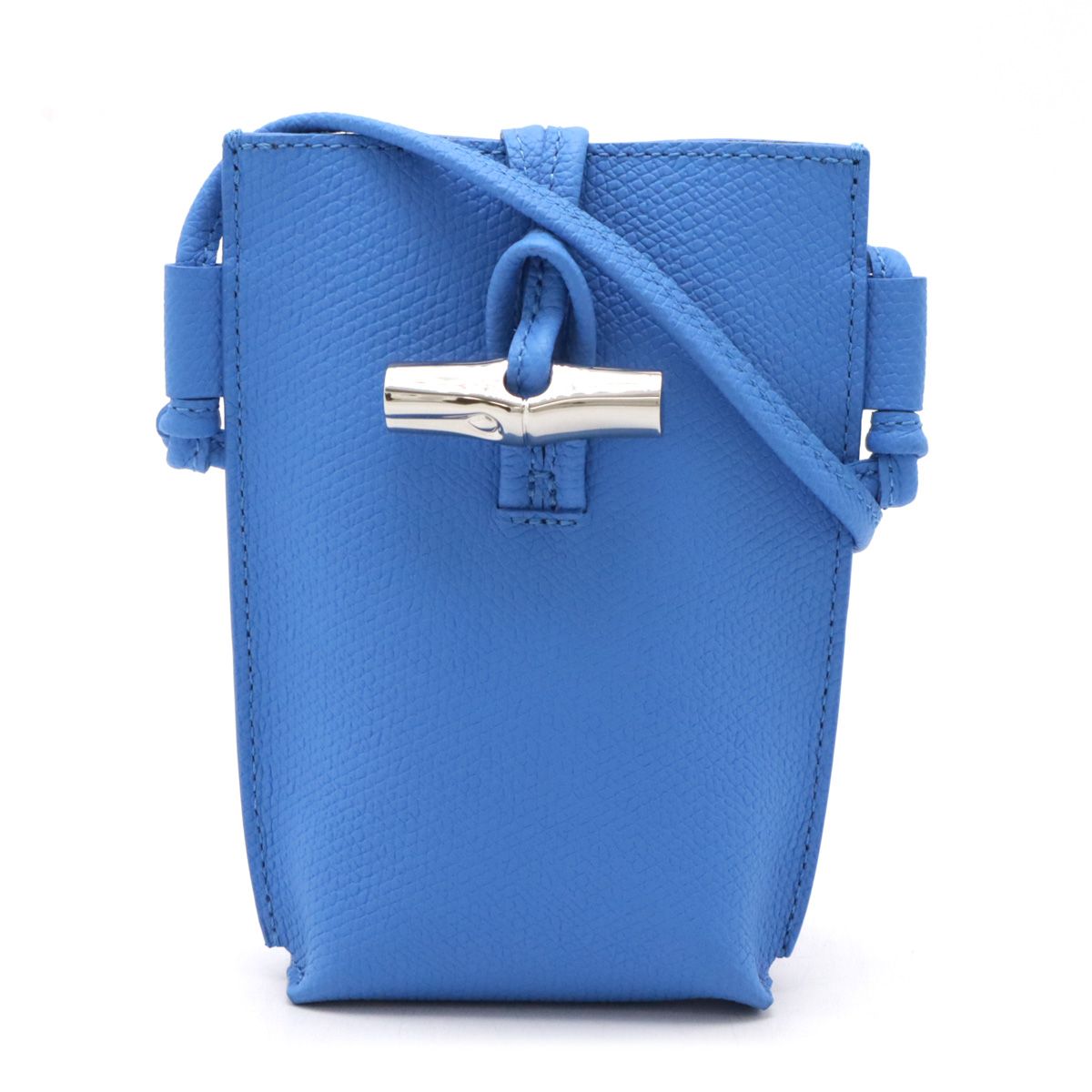 美品 DouDou デニムフロントジップ サロペット(F)ライトブルー DouDou