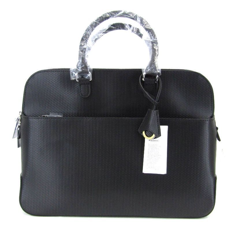 aniary アニアリ トートバッグ 34-01000 G-Film Leather 牛革 ビジネスバッグ ブラック 黒 24004604