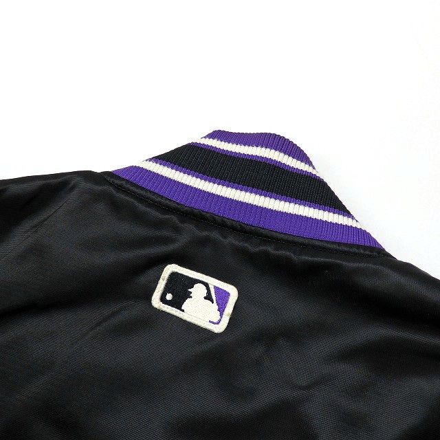 other - MLB タンパベイ・デビルレイズ 90s 初期 スタジャン STARTER 黒 MLB タンパベイ・デビルレイズ 90s 初期 スタジャン ジャケット