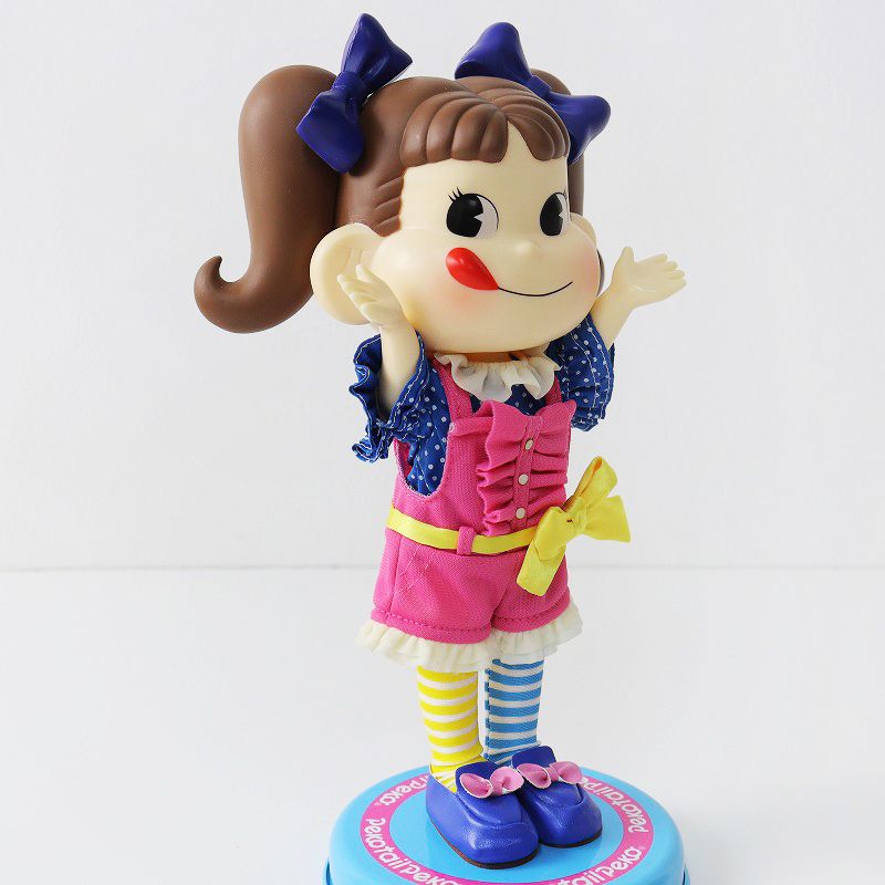 当選品 希少 非売品 不二家 ペコテール ペコちゃん人形 首振り人形  
