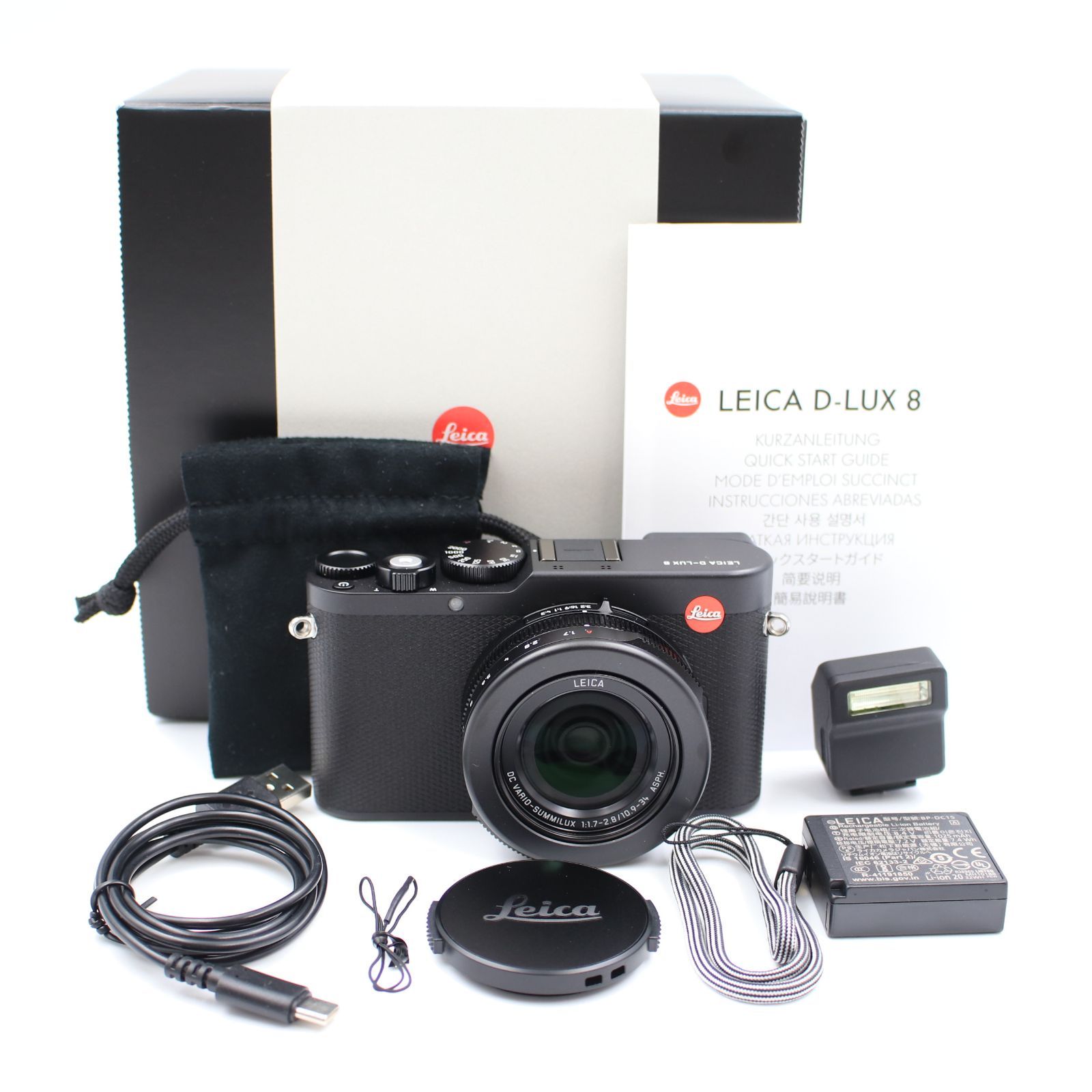 LEICA D-LUX8 black コンパクトデジタルカメラ ライカ 19191