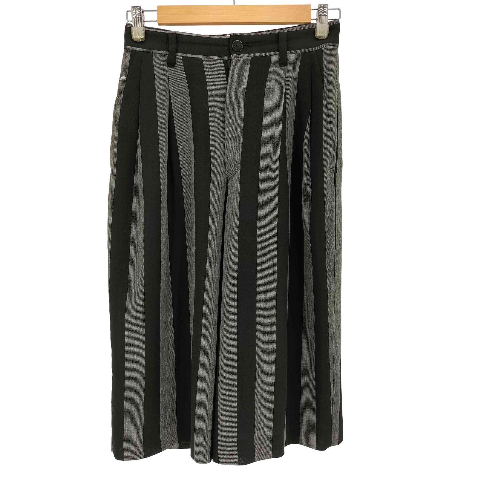 イッセイミヤケ ISSEY MIYAKE 90s 銀タグ ストライプ タック