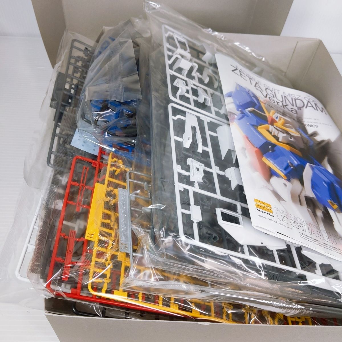 中古未組立品】ガンプラ MG 1/100 ゼータガンダム Ver.Ka ○YR-53381
