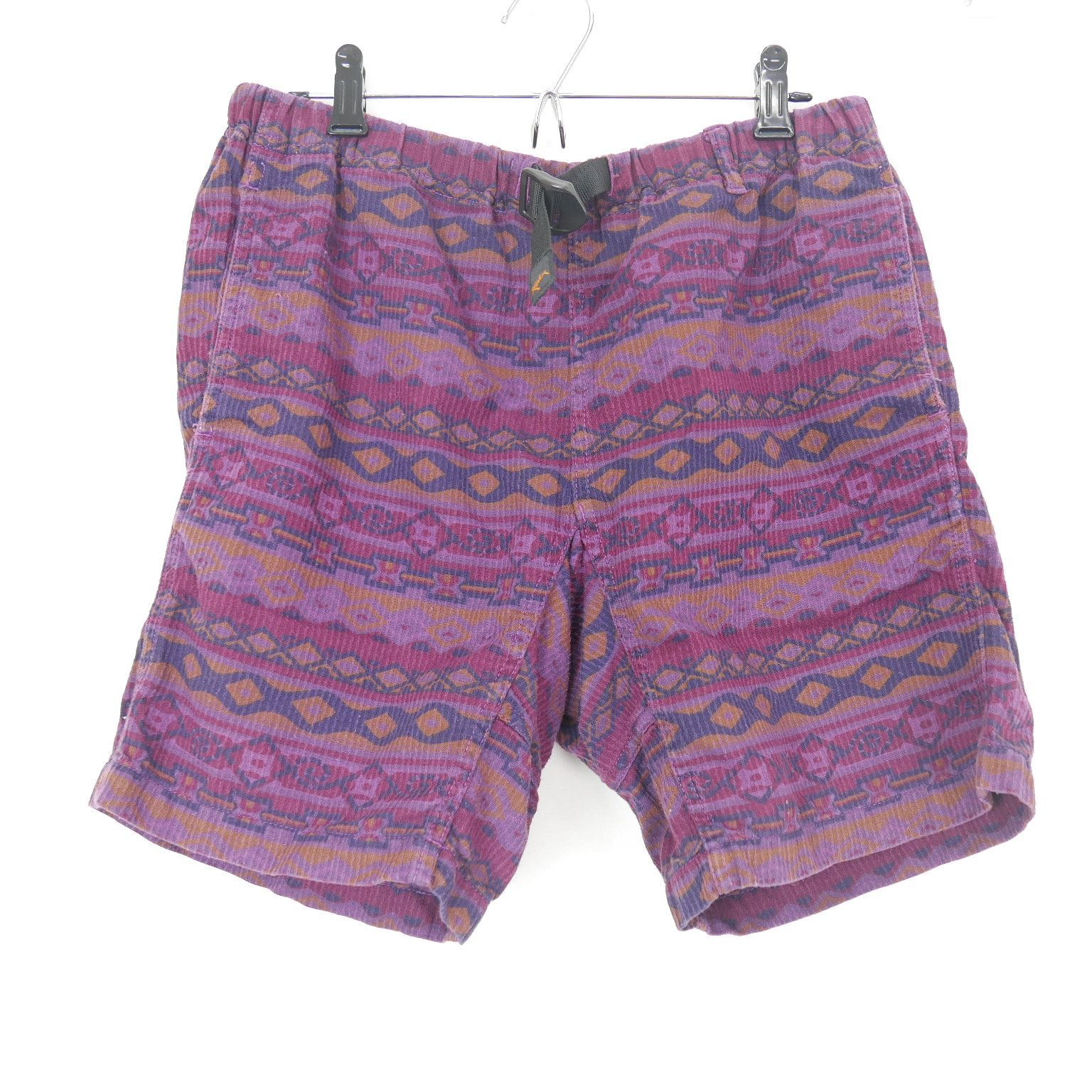 ROKX ロックス NATIVE SHORT コットン ネイティブ柄 ショーツ ショートパンツ WINE M - メルカリ