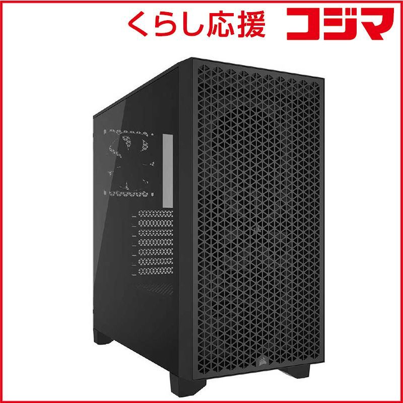未開封 コルセア CORSAIR PCケース ATX |Micro ATX |Mini-ITX 3000D AIRFLOW ブラック CC-9011251-WW ♥ 送料無料