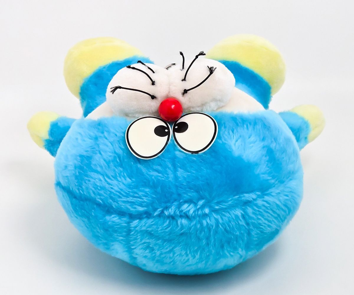 当時物 旧バンダイ 初代 1979 アニメ ドラえもん ぬいぐるみ