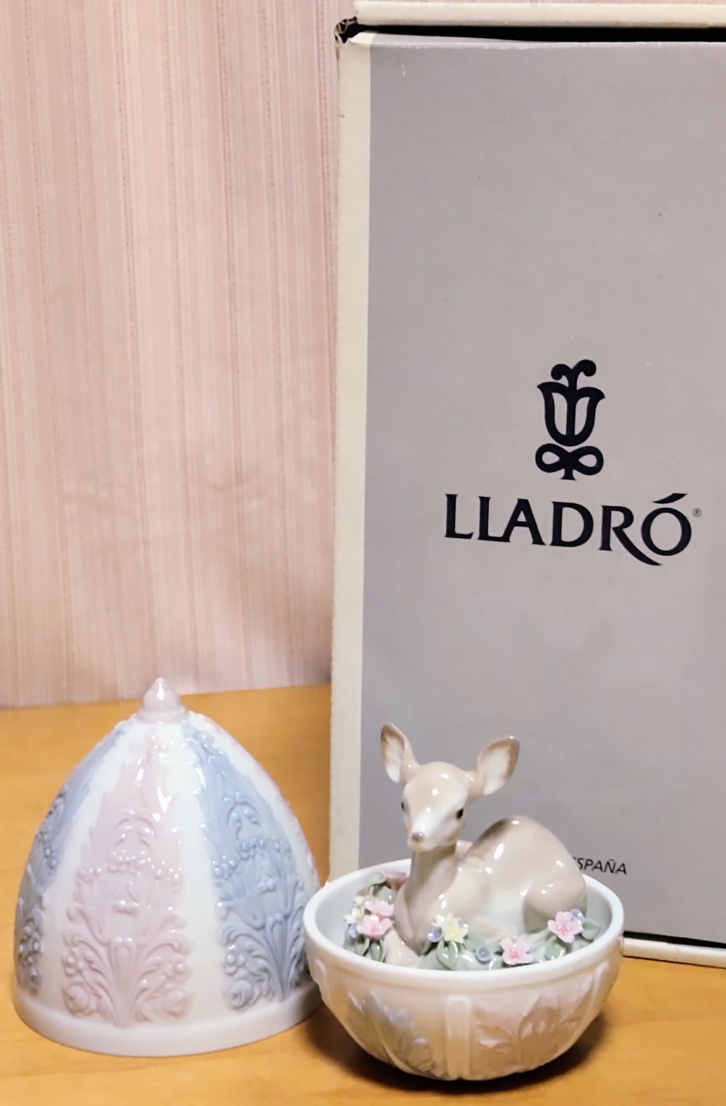 LLADRO リヤドロ 6618 子鹿とのエッグサプライズ 箱付 - メルカリ