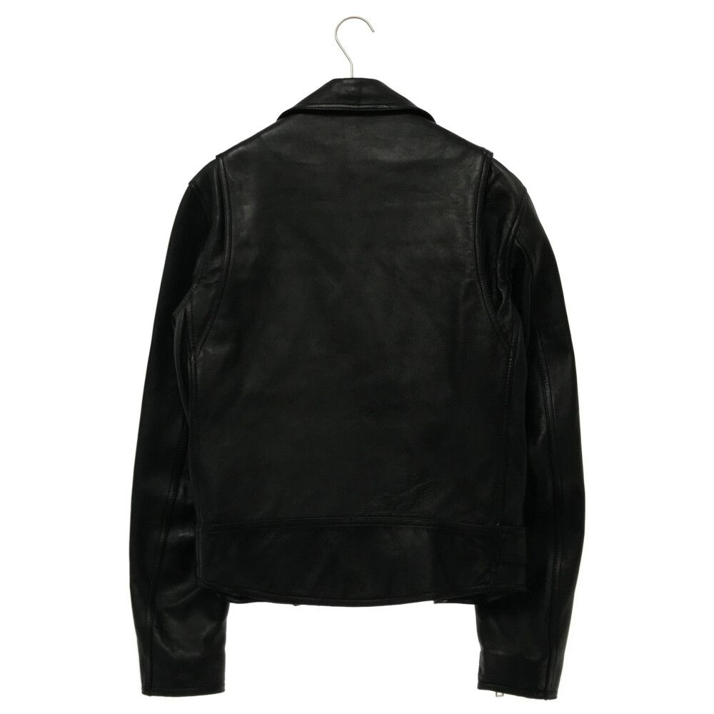 【希少】スリーワンフィリップリム　変形　レザージャケット　ラムレザー　ブラック 3.1 Phillip Lim (スリーワンフィリップリム) ラムレザーダブル