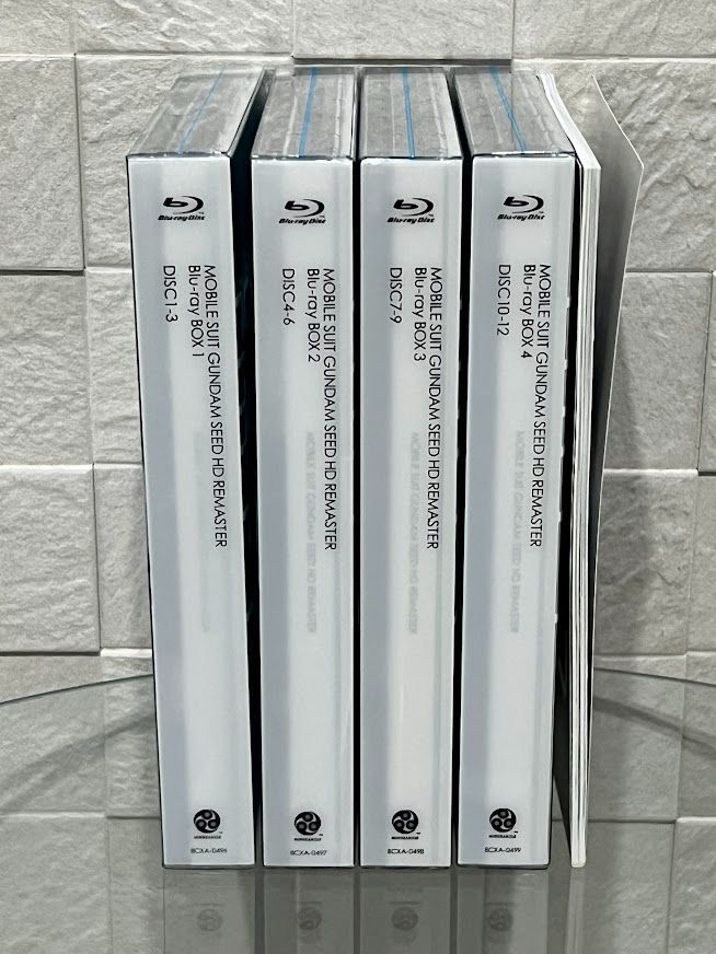 全巻セット】BD ブルーレイ 機動戦士ガンダムSEED HDリマスター 初回  