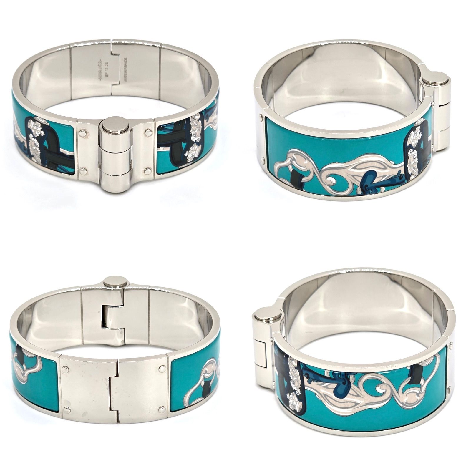 HERMES エルメス エナメル ブレスレット シャルニエールGM