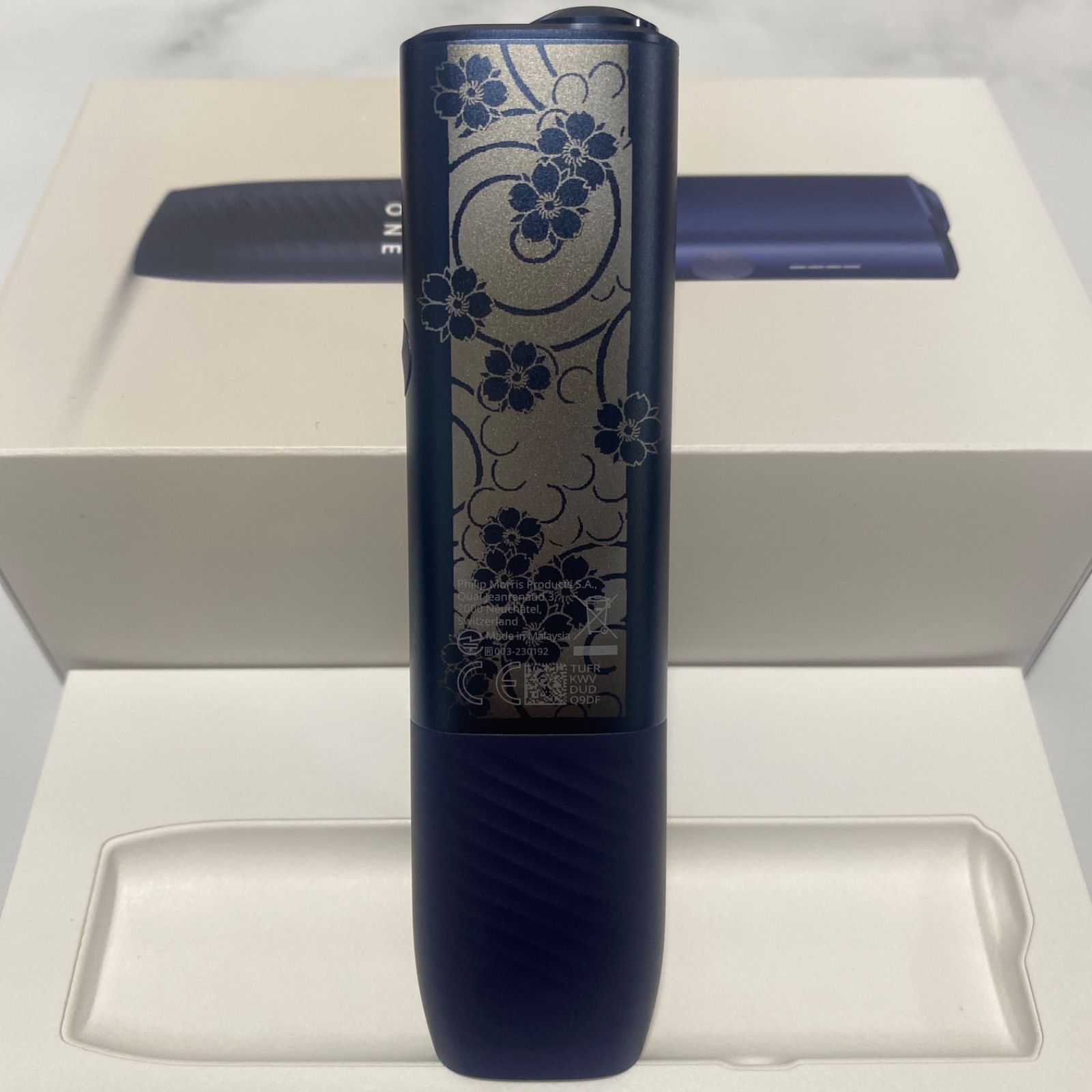 桜 和柄 両面 加工 デザイン iQOS ILUMA i ONE アイコス イルマ i ワン 