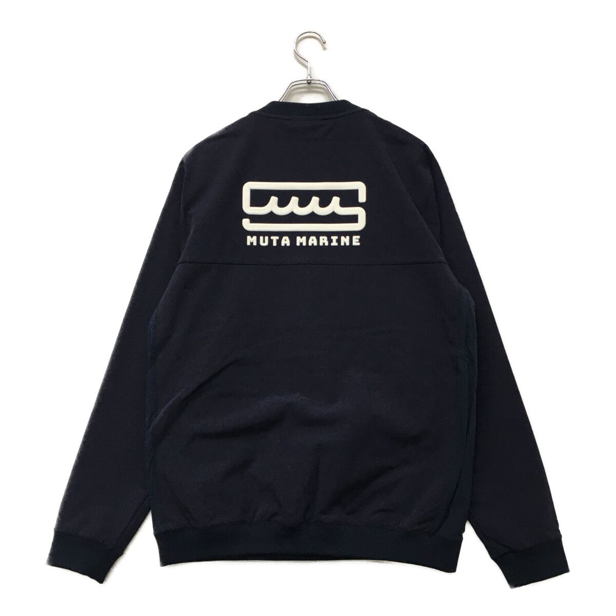 coco 未使用品 ムータマリン muta MARINE メンズ スニードジャック 7(XL) ネイビー フリース裏地 クルーネック 未使用品 メンズ ムータマリン muta MARINE スニードジャック 7