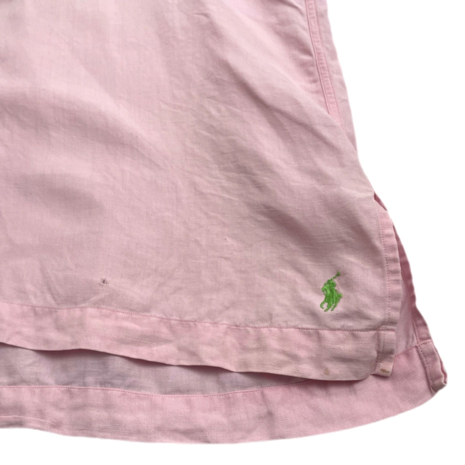L ポロラルフローレン CALDWELL 開襟シャツ ピンク リネン シルク 楽天市場】【雰囲気抜群】POLO RALPH LAUREN 【CALDWELL リネン
