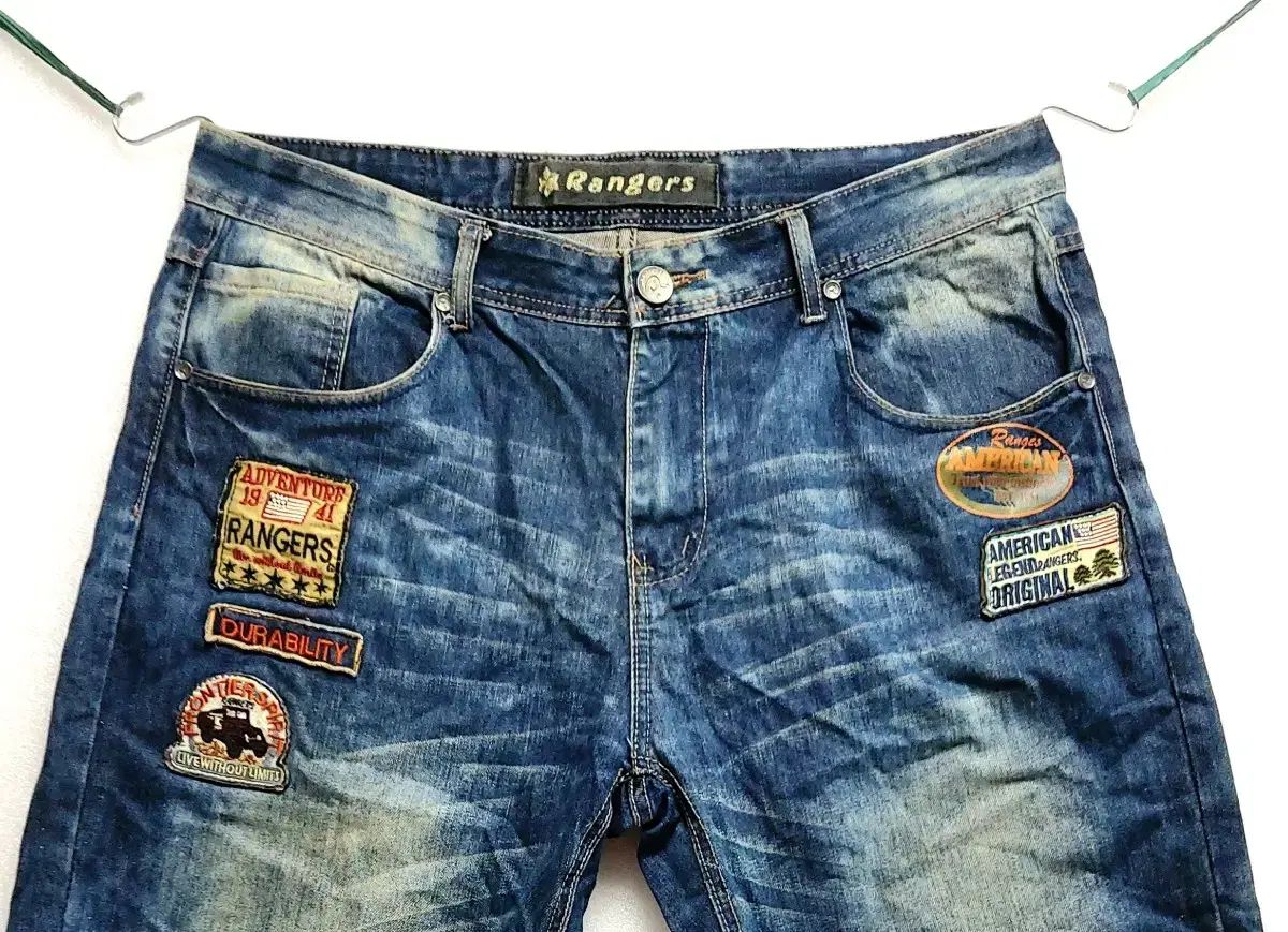 Rangers メンズジーンズショーツ 36 ビンテージ洗濯/包装