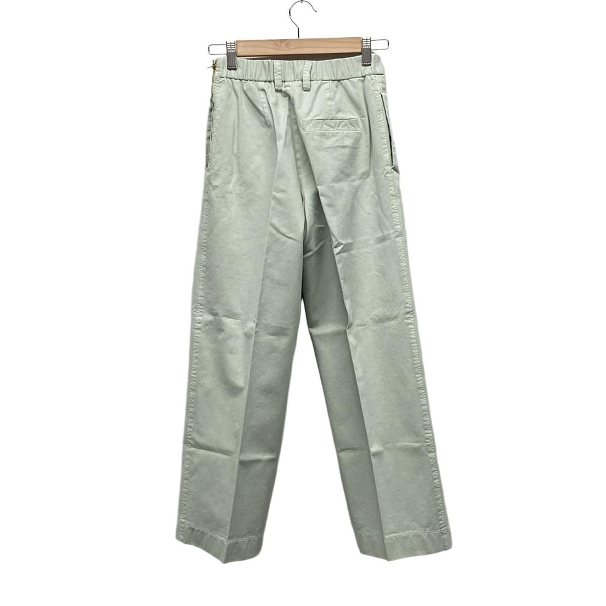 forte_forte フォルテフォルテ パンツ サイズ00 XS レディース ミントブルー クロップド丈