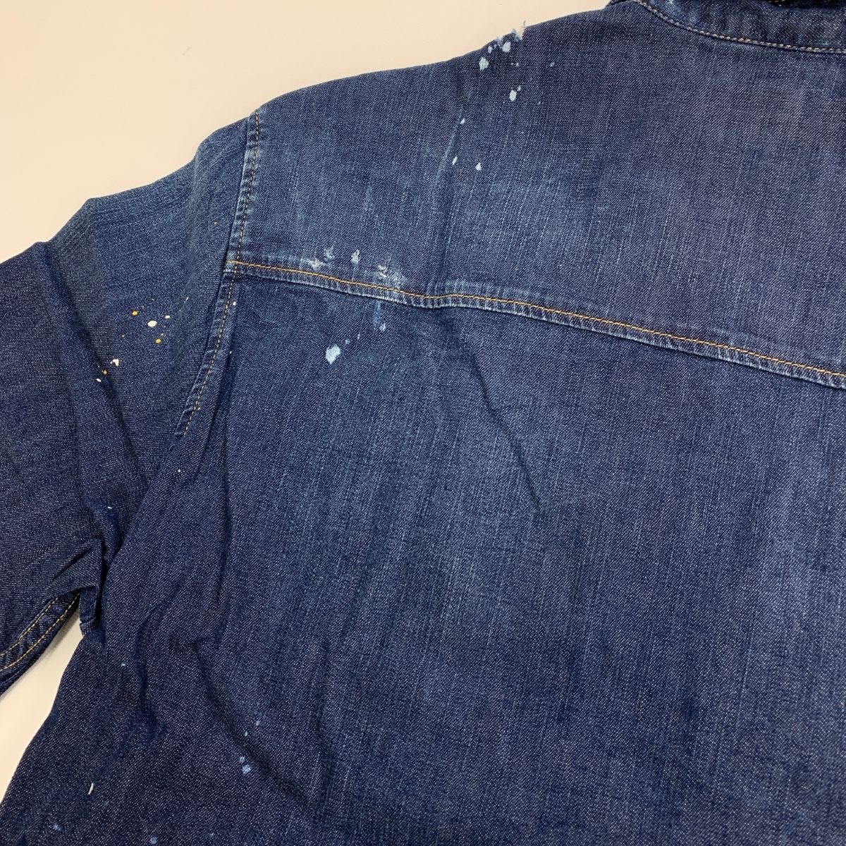 Dsquared2 ディースクエアード ハワイアンデニム シャツ 44 S71DM0164 
