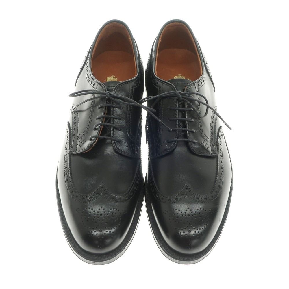 中古】【未使用】オールデン ALDEN 967 カーフ ウイングチップ ドレス 