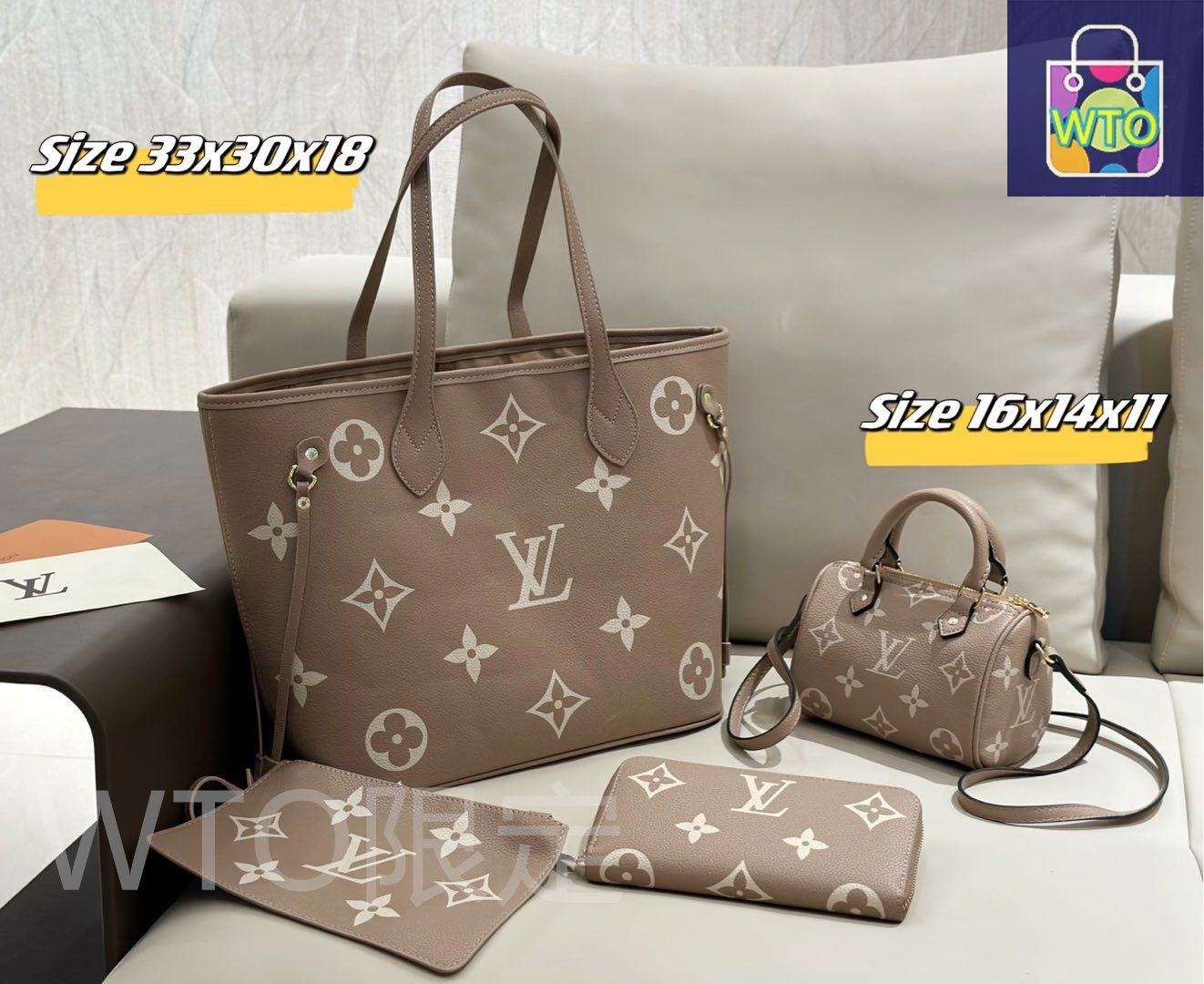 ヴィトン 3点セット 最終値下げ 今日特価】LV ルイ・ヴィトン 組み合わせパック 三つの割引価格