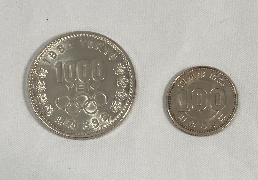 限定300セット】東京オリンピック 1,000円銀貨 1964年 東京五輪