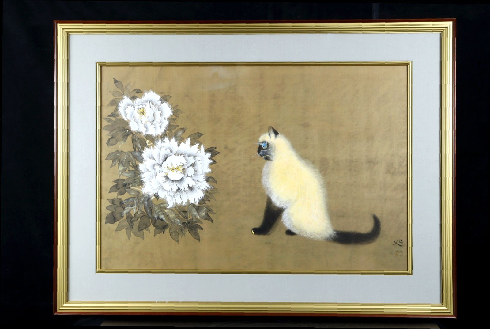 加山又造 墨牡丹 墨牡丹 | ｜正光画廊