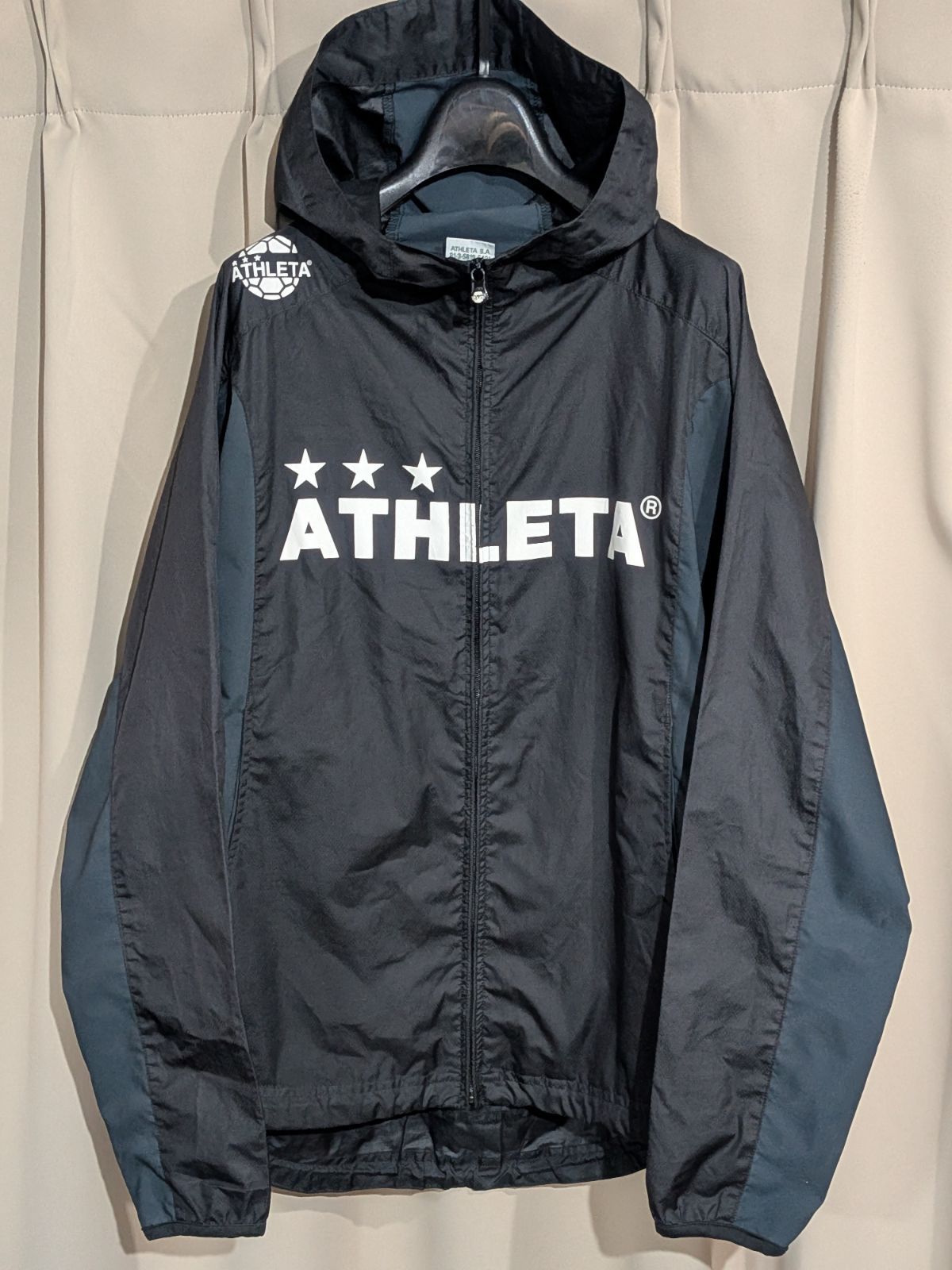 アスレタ 裏地付きウインドブレーカー上下 アスレタ ウインド