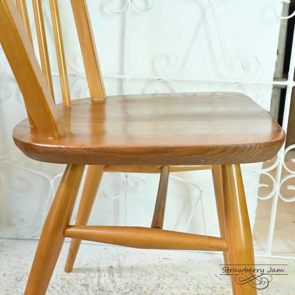 L3705-298-2 英国ヴィンテージ アーコールチェア フープバック 4本