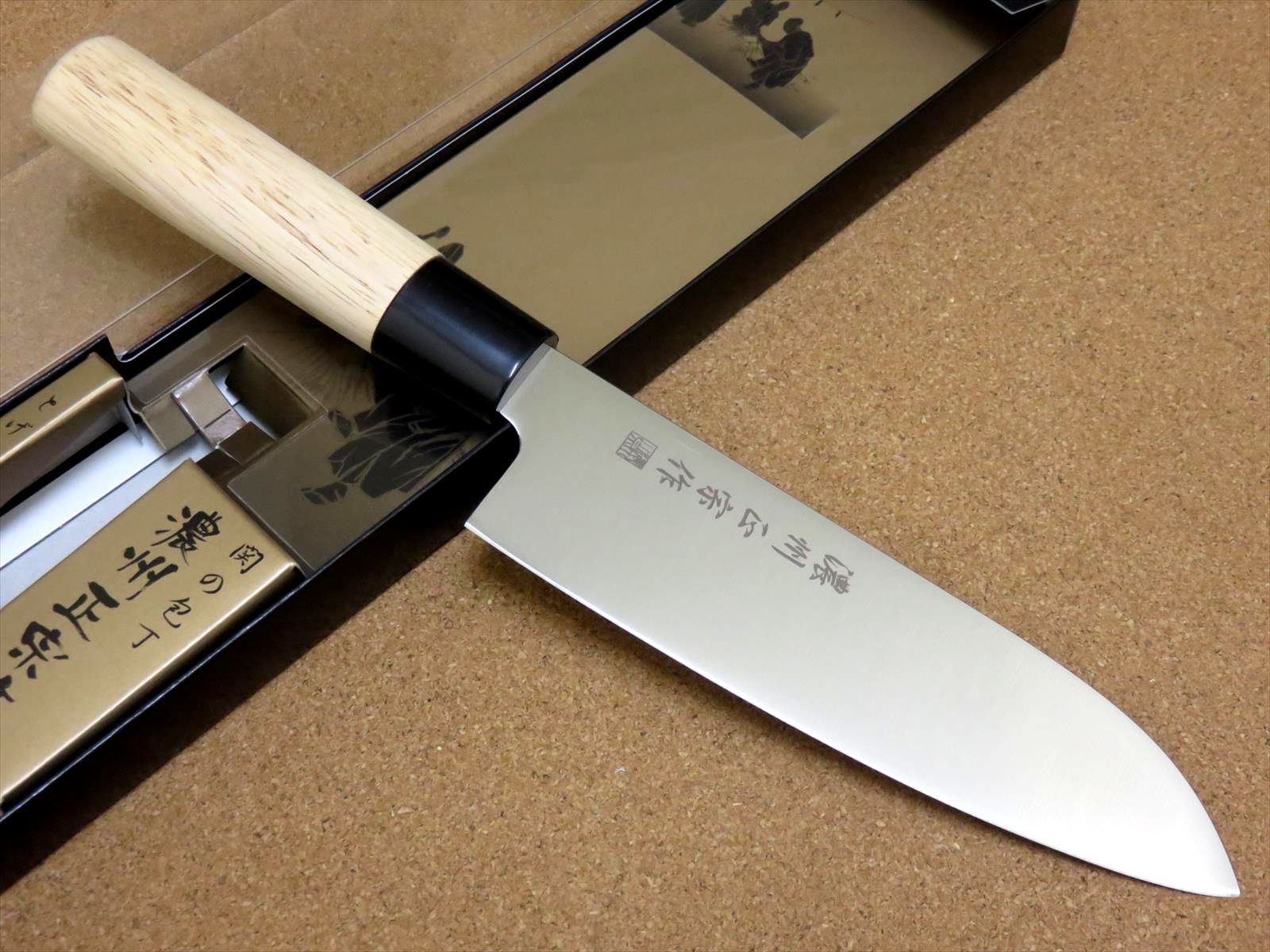 関の刃物 三徳包丁 16.5cm (165mm) 濃州正宗作 ステンレス鋼 関の刃物 三徳包丁 16.5cm (165mm) 濃州正宗作 ステンレス鋼