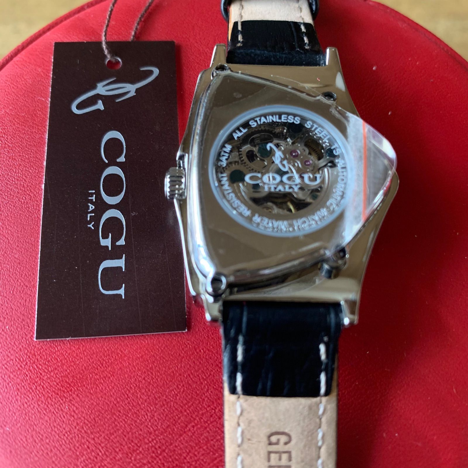 コグ COGU 腕時計 レディース BS01T-BL 自動巻き ブルー - 時計