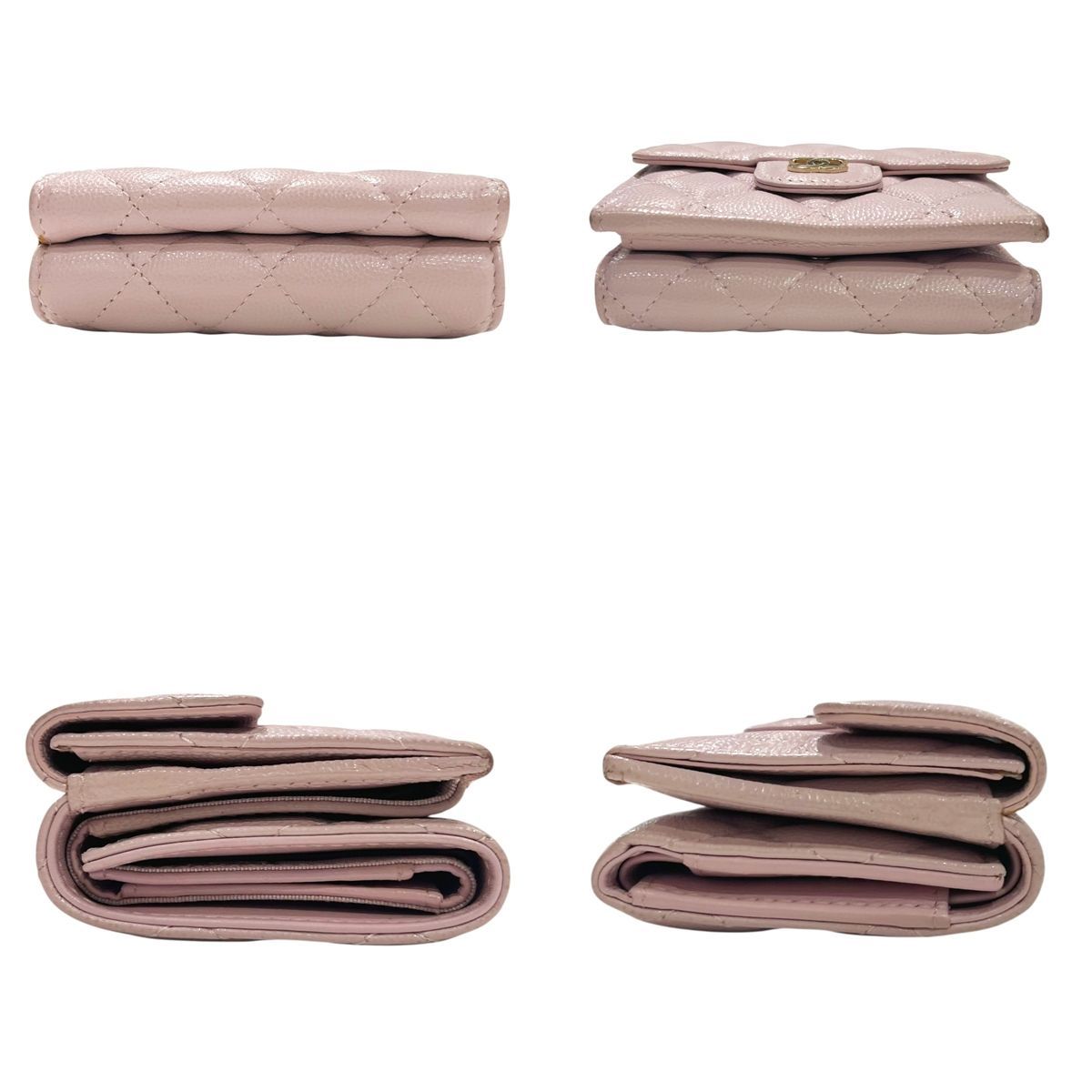 中古】 CHANEL シャネル クラシック スモール フラップウォレット  