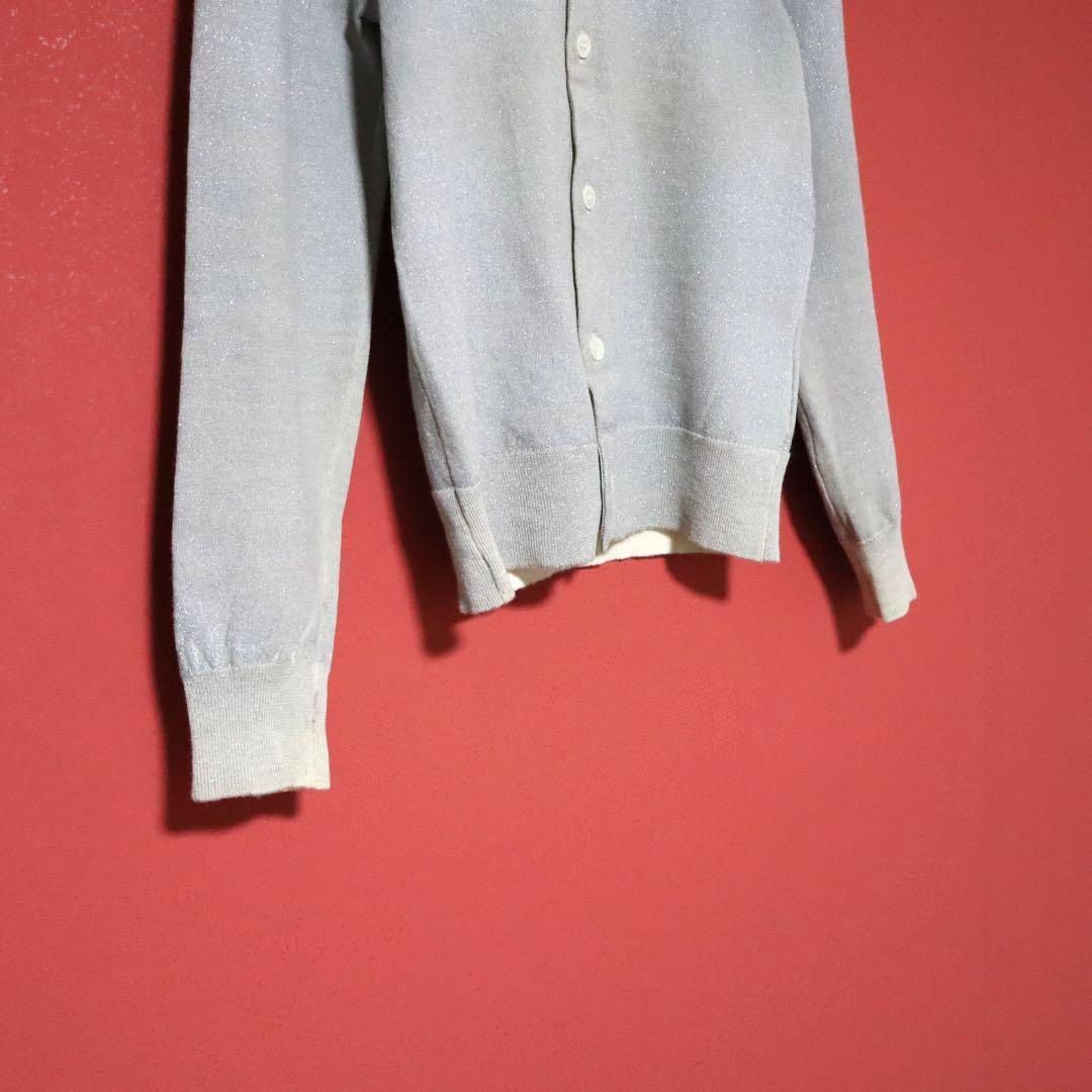 COMME des GARCONS 10AW 光沢デザイン ニットカーディガン - メルカリ
