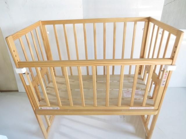 400  ベビー用品 寝具 ベビーベッド ナチュラル