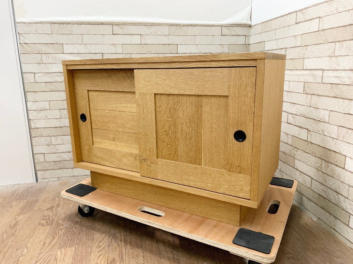 HIDA / 飛騨産業 キツツキマーク サイドボード キャビネット テレビ台