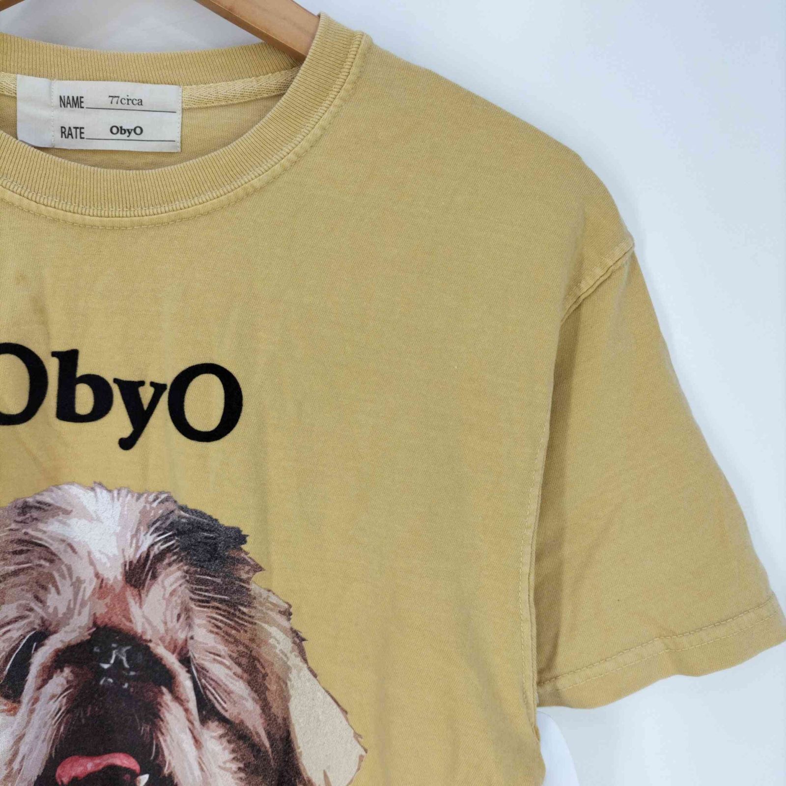 ナナナナサーカ 77circa ONE by ONE obyo print tee レディース 表記無 