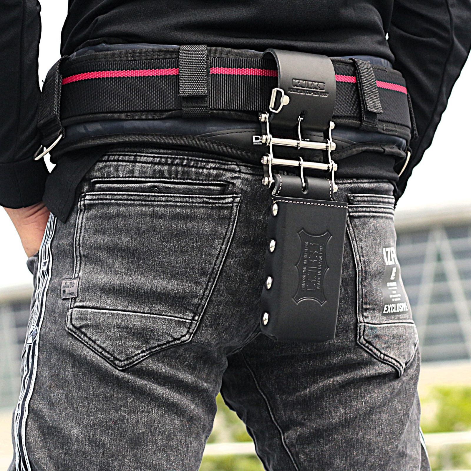 ３連結チェーン鳶レベルホルダー