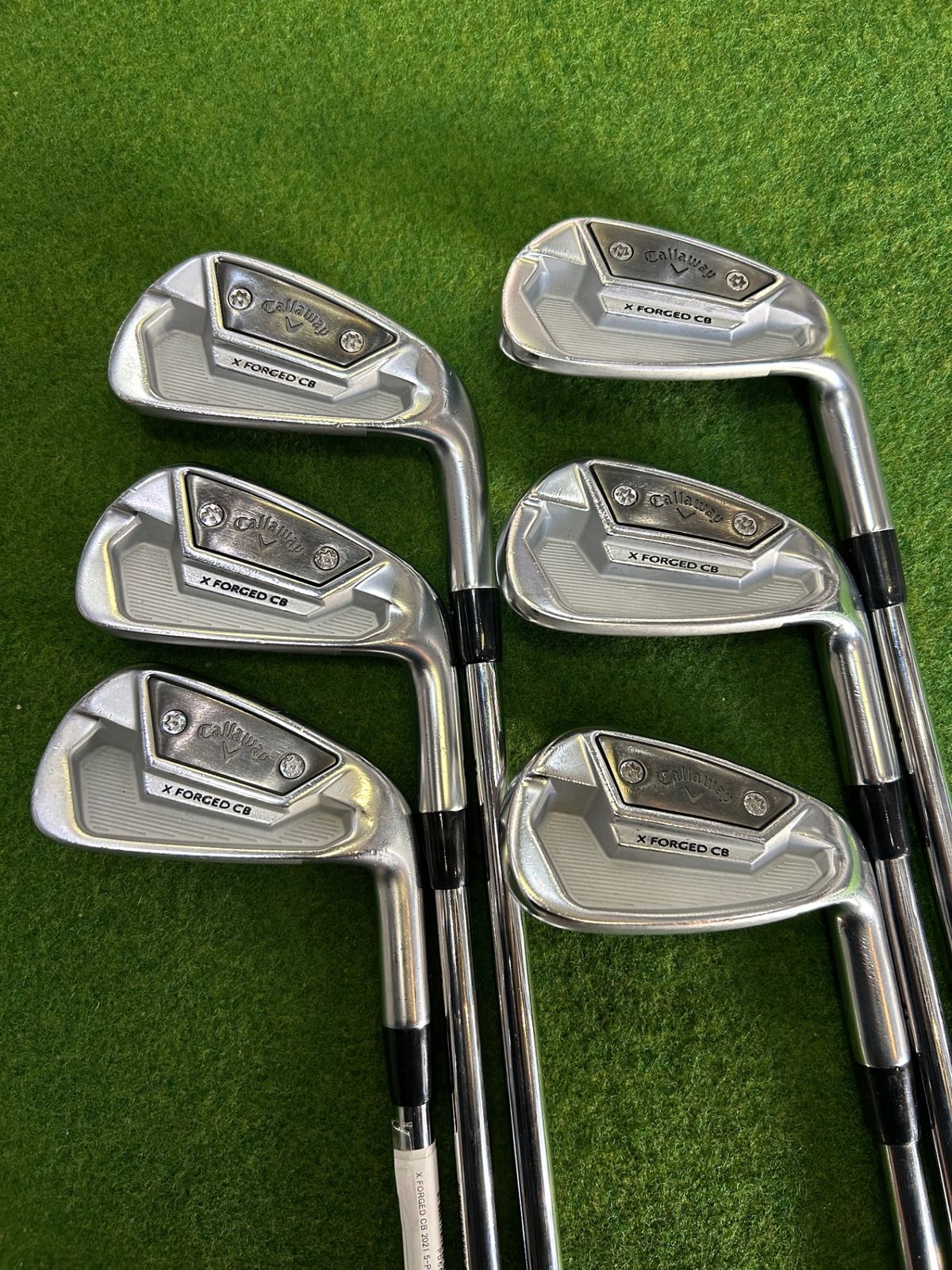 キャロウェイ X FORGED CB 2021 5-Pw 6本 ダイナミックゴールドツアーイシューS200 中古 - 免税 店